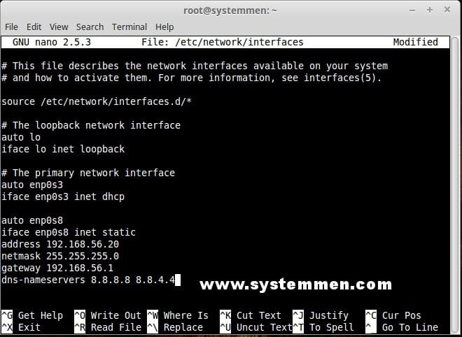 Configure static IP on Ubuntu 16 Configure static IP on Ubuntu 16