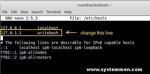 How to change hostname in Ubuntu 16