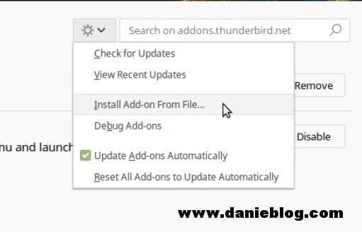 Fix FireTray incompatible with Thunderbird 60.2.1 Install new add-on from file in Thunderbird