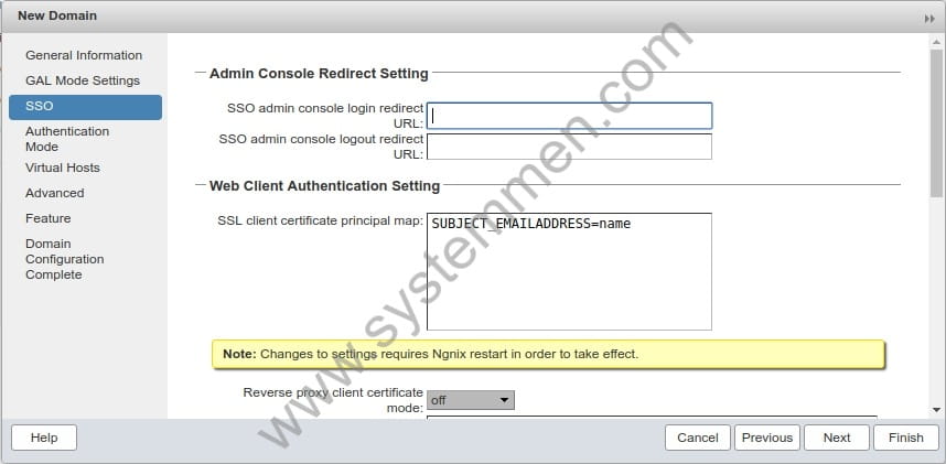 How to add new domain in Zimbra admin