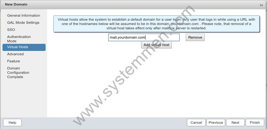 How to add new domain in Zimbra admin