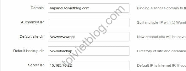 Access aaPanel through domain Access aaPanel through domain