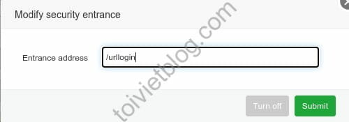 Change the initial settings for aaPanel Change the initial settings for aaPanel